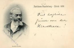 Koller, R. Portrait Künstlerkarte 1898 I-II (fleckig) - Non Classificati