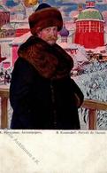Kunst Russland Sign. Koustodieff, B. Portrait Des Autors Künstlerkarte I-II - Non Classificati