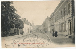 Montierender Rue De La Gare Cachet Bonneterie Troyes Cachet Convoyeur Train - Montier-en-Der