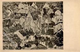 Schiele, Egon Stadt 1916 Künstler-Karte I-II - Ohne Zuordnung