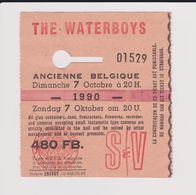 Concert THE WATERBOYS 7 Novembre 1990 Ancienne Belgique. - Entradas A Conciertos