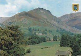 Postcard Helms Crag [ The Lions And Lamb ] Grasmere Lake District Cumbria My Ref  B22903 - Grasmere