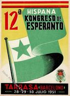 Esperanto Tarrasa Spanien 12. Kongress  I-II - Esperanto