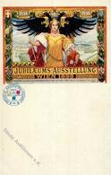 Philipp & Kramer Wien (1010) Österreich Jubiläumsausstellung  Künstlerkarte 1898 I-II - Zonder Classificatie