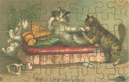 Puzzle Katzen Tuck's Jig-Saw I-II Chat - Sin Clasificación