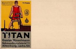 ALTENBURG,S.A. - TITAN  - Nähmascinenfabrik I Sign. Winselmann - Pubblicitari