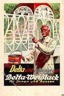 DELTA-WEIßLACK - Terpentinölware I-II - Publicidad