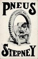 Werbung Auto Pneus Stepney Hund I-II Publicite Chien - Pubblicitari