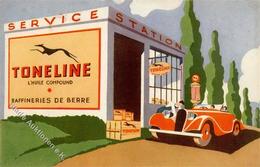 Werbung Auto Toneline Huile I-II Publicite - Werbepostkarten