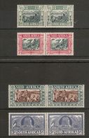 SOUTH AFRICA 1938 VOORTREKKER CENTENARY MEMORIAL FUND SET SG 76/79 (LIGHTLY) MOUNTED MINT Cat £80 - Unused Stamps
