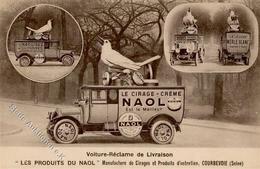 Werbung Courbevoie (92400) Frankreich Naol Schuhcreme Oldtimer LKW Künstlerkarte I-II Publicite - Werbepostkarten