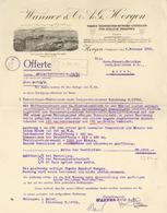 Werbung Horgen Schweiz Schön Illustrierter Brief  Firma Wanner & Co. 1921 I-II Publicite - Pubblicitari