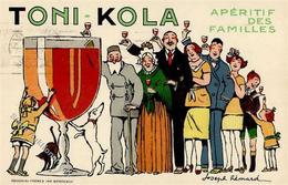 Alkoholwerbung Toni Kola Sign. Lemard, Joseph Werbe AK I-II (fleckig) - Publicidad