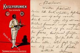 Getränk Alkoholfrei Kaiserbrunnen Mineralwasser 1902 I-II - Publicidad