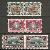 SOUTH AFRICA 1939 HUGUENOT SET SG 82/84 LIGHTLY MOUNTED MINT Cat £50 - Unused Stamps