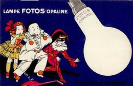 Lampe Fotos Opaline Werbe AK I-II - Publicidad