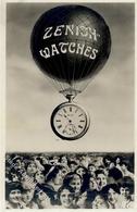 Uhr Zenith Ballon  Foto AK I-II - Autres & Non Classés