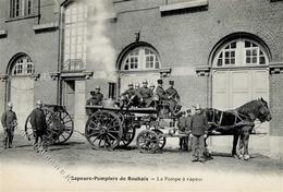 Feuerwehr Roubaix Frankreich Ansichtskarte I-II Pompiers - Feuerwehr