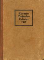 Beruf Dachdecker Kalender 1927 234 Seiten Div. Abbildungen II - Industrie