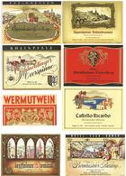Wein Div. Werbematerial Und Weit über 100 Weinetiketten Ab 1949 Schönes Lot I-II Vigne - Esposizioni