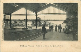VIENNE POITIERS Vallée De La Boivre  Le Quai De La Gare - Poitiers