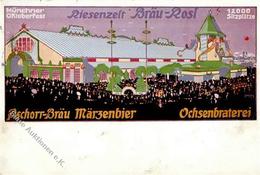 Oktoberfest Pschorr Bräu Sonderstempel 1913 I-II (Marke Teilweise Entfernt) - Exposiciones