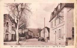 46-SAINT-GERMAIN-DU-BEL-AIR- RUE DE LA POSTE - Altri & Non Classificati