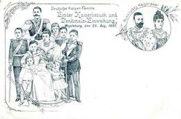 Adel Russland Magdeburg (O3000) Zar Nicolas Und Kaiser Wilhelm II  1897 I-II - Geschichte