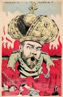 Adel Russland Zar Nicholas II. Karikatur Künstlerkarte I-II - Geschichte