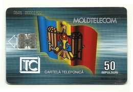 Moldavia - Tessera Telefonica Da 50 Units T547 - Moldtelecom - Moldavië