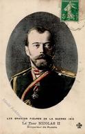 Adel Russland Zar Nicolas II. 1915 I-II (fleckig) - Historia