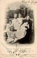 Adel Russland Zar Nicolas II. Mit Familie 1901 I-II (fleckig) - Historia