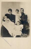 Adel Russland Zar Nikolas II Und Familie Foto AK I-II - Geschiedenis