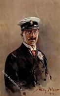 Adel KAISER - Kaiser Wilhelm Auf Nordlandreise - Sign. Willy Stöwer 1912 I - Geschichte