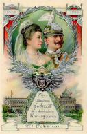 Adel KAISER - SILBERJUBILÄUM 1906 Prägelitho I - Historia
