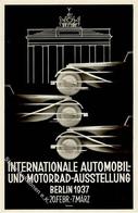 Propaganda WK I Charlottenburg (1000) Intern. Automobil U. Motorrad Ausstellung  I-II Expo - Guerra 1914-18