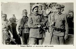 WK I Casare Battisti Verhaftung I-II - Guerra 1914-18