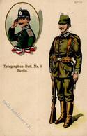 Regiment Berlin (1000) Nr. 1 Telegraphen Batl.  1916 I-II - Regimente