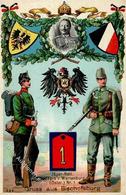 Regiment Bischofsburg Nr. 1 Jäger Batl. Graf York V. Wartenburg I-II - Reggimenti