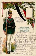 Regiment Ettlingen (7505) Unteroffizier Schule  1912 I-II - Regimente