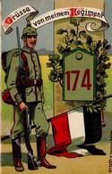Regiment Forbach (7564) Nr. 174 Infanterie Regt. 1916 I-II (fleckig) - Regimente