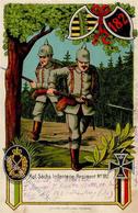 Regiment Freiberg (O9200) Nr. 182 Infanterie Regt. 1915 I-II (fleckig) - Regimente
