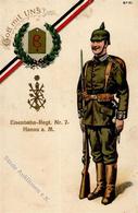 Regiment Hanau (6450) Nr. 2 Eisenbahnregiment  1918 I-II (fleckig) - Regimente