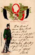Regiment Hirschberg Im Riesengebirge Nr. 5 Jäger Batl. Von Neumann (1.Schles.) Prägedruck 1906 I-II - Reggimenti