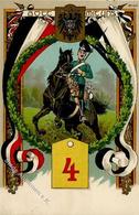 Regiment Lüben Nr. 4 Dragoner Regt. V. Bredow 1915 I-II - Regimente