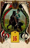 Regiment Lüneburg (2120) Nr. 16 Dragoner Regt.  1914 I-II (fleckig) - Reggimenti