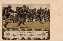 Regiment München (8000) Königl. Bayer. Inft. Leib Regt. 1915 I-II - Reggimenti