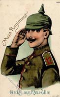 Regiment Neu-Ulm (7910) Nr. 12  1916 I-II - Regimente