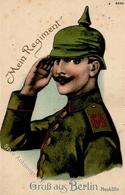Regiment Neukölln (1000) Nr. 64 Inft. Regt. 1916 I-II (fleckig) - Reggimenti