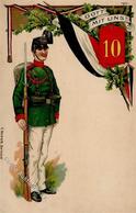 Regiment Nr. 10 Jäger Batl. I-II - Regimente